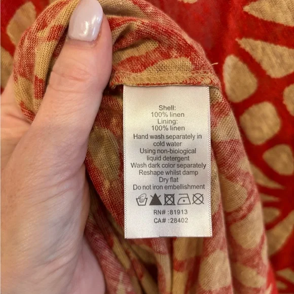 Plenty Tracy Reese Anthropologie Surplice Sack Dress. Size L missing tie belt. - Picture 3 of 4